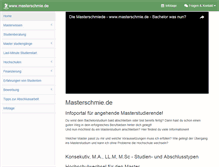 Tablet Screenshot of masterschmie.de